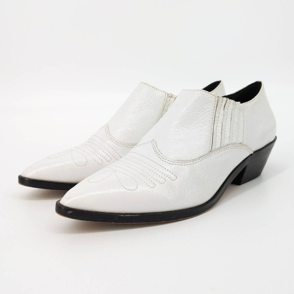 Rebecca Minkoff | Western Bootie white size 6.5